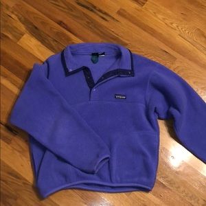 Patagonia Blue Fleece Kids’14 With Pockets